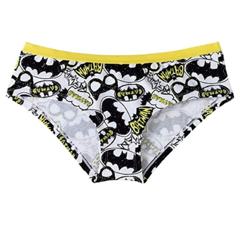 Womens DC Comics BATMAN Logo Character Hipster Panty Panties Size XXL 9  NWT